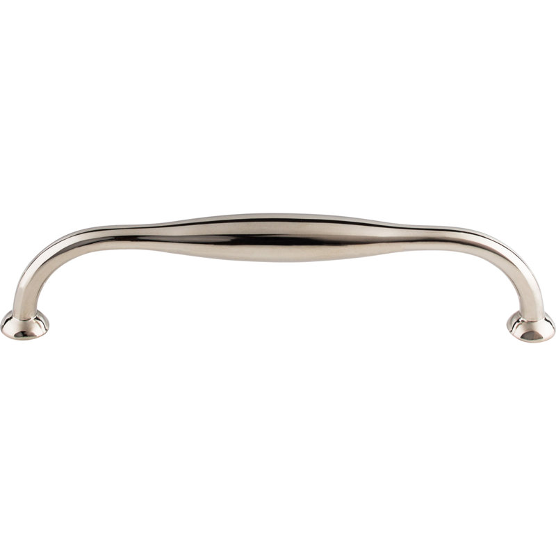 Shrewsbury Bar pull, Polished Nickel, 6 5/16" Center to Center
