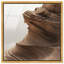 Stoic Sandstone I High-Gloss Frameless Acrylic Glass Wall Art Abstract Print by Oliver Gal, Ready to Hang, 12 x 12-1021895528-1021897880
