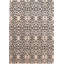 Brown & Cream Modern Tibetan Linen Rug - 10' x 14'