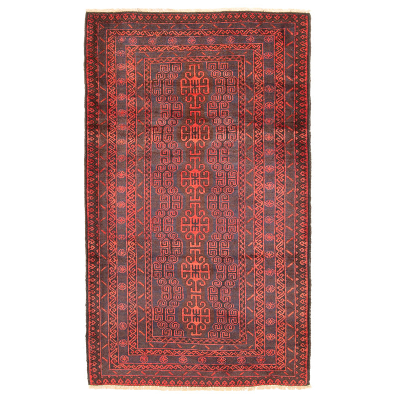 Teimani Navy Rug 3'2" x 5'3"