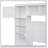 Wooden Bed With All-In-One Cabinet And Shelf-341904051