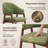Upholstered Solid Wood Bar Stool Counter Stool-1188858361-1188858363