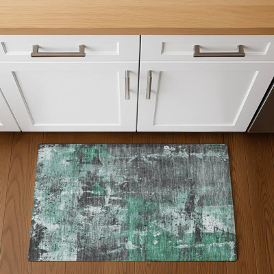 Premium Machine Washable Mayfield AMF1839 Abstract Rug