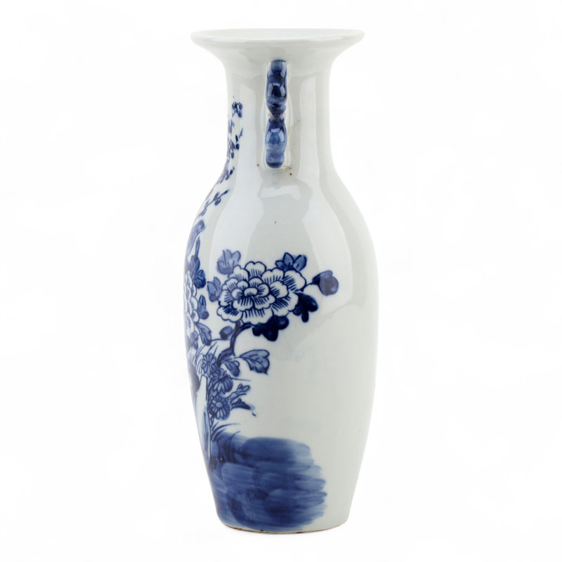 Porcelain Vase Magpie