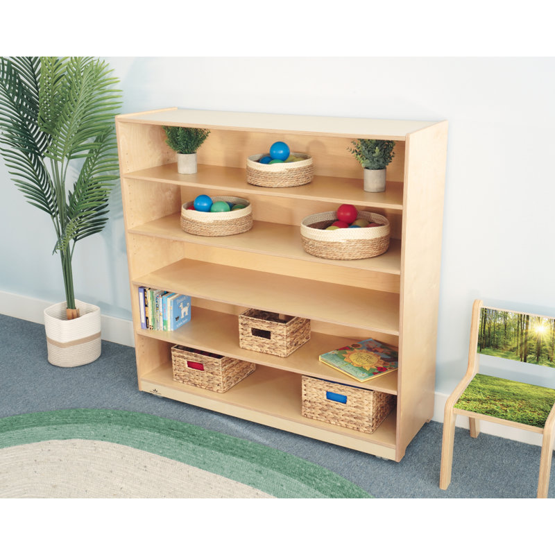 Bookcase, 48" H x 48" W x 15" D