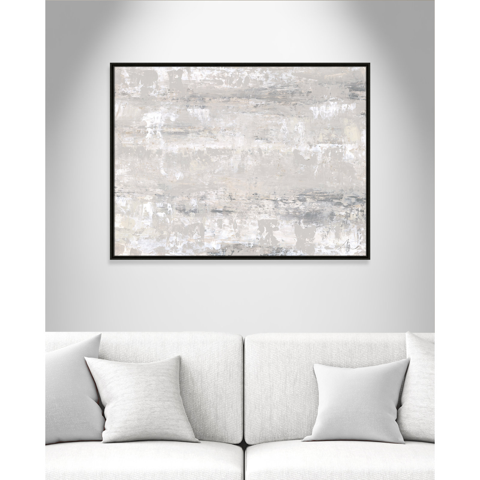 Desert Winds by Filippo Ioco - Print, Espresso Framed Canvas, 31.5" H x 41.5" W x 2" D