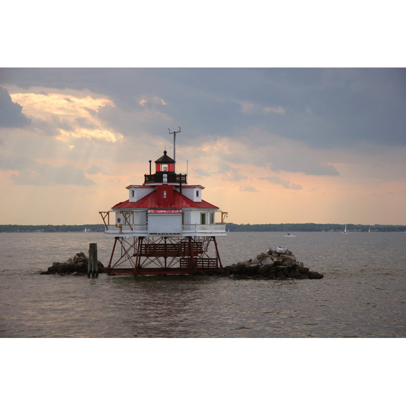Thomas Point Lighthouse by Photorx, 20" H x 30" W