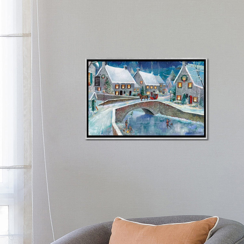«Warm Winter Wonderland» par Ruane Manning - reproduction d'art, Aucun mat, H 26 po x l 18 po x P 1,5 po