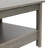 Piroska Rectangular MDF Wood Coffee Table with Shelf