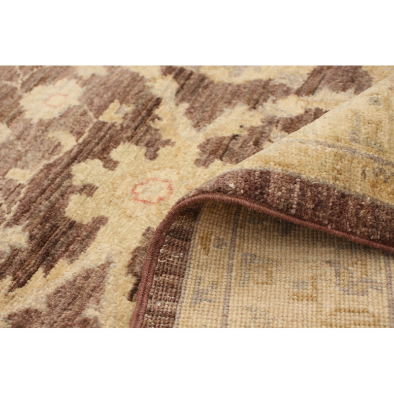 Detert One-of-a-Kind 4'0" X 5'10" New Age Wool Area Rug in