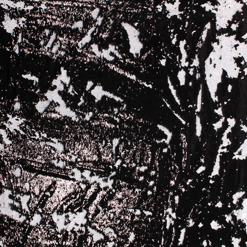 Luxe All That Glitters Fabric, Tuxedo