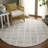 Franklinton Hand Tufted Wool & Cotton Plaid Rug-1834155055