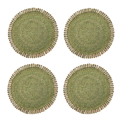 Amaretto Abaca Round Placemat