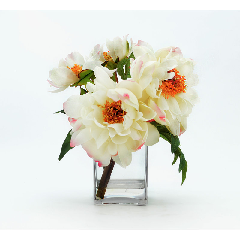 Tipped Peony Floral Arrangement