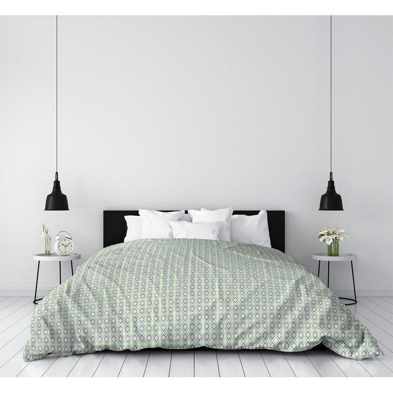 Housse de couette Katelyn Elizabeth, Polyester brossé, Housse de couette pour très grand lit