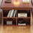 Nut-brown Rectangular Solid Wood desk-1219267491