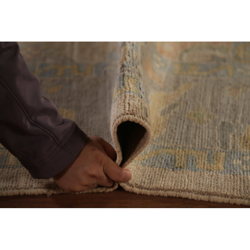 Tapis rectangulaire en coton One-of-a-Kind