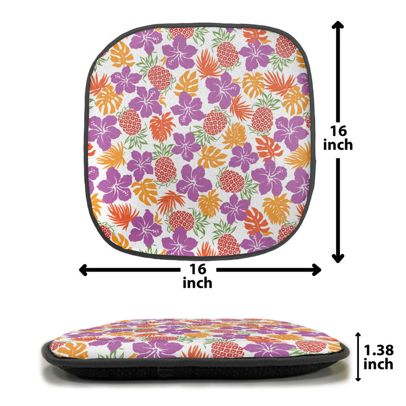Coussin de siège papillon
