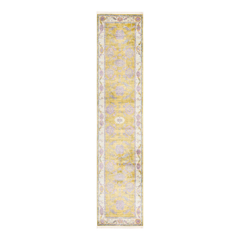 Haefner Geometric Indoor Rug, Runner 2'7" x 12'