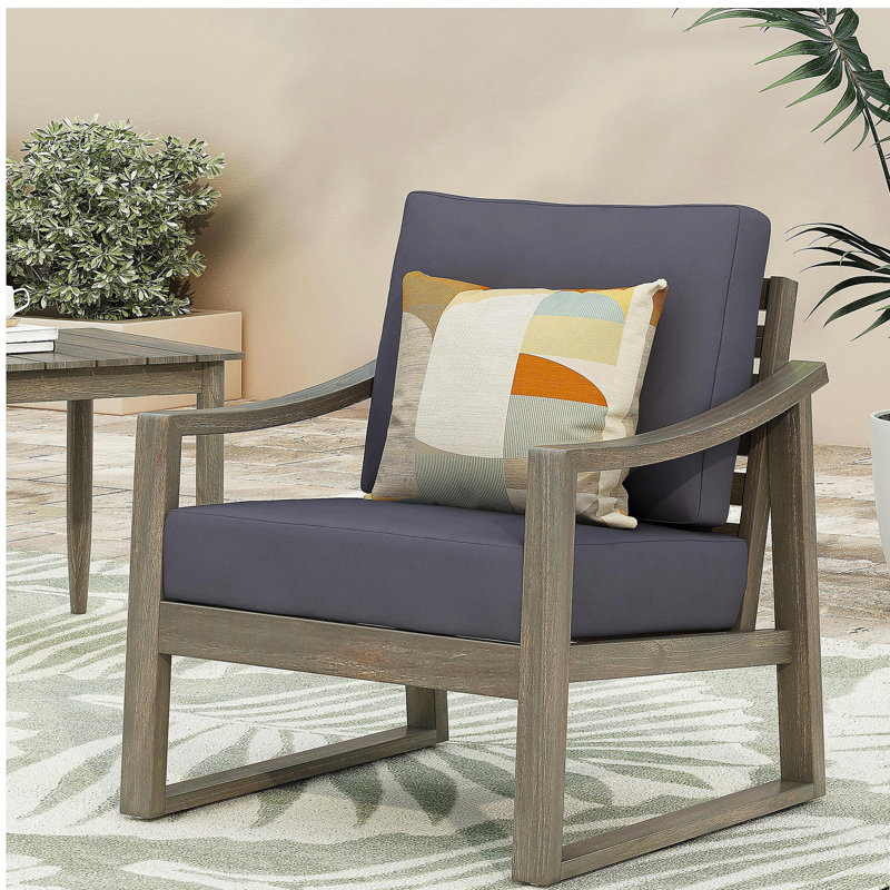 Minimalist style, simple armchair