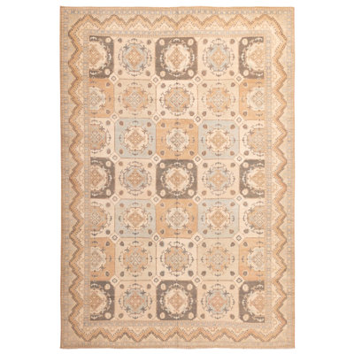 Finest Ghazni Beige, Ivory Rug 9'10" x 14'0"