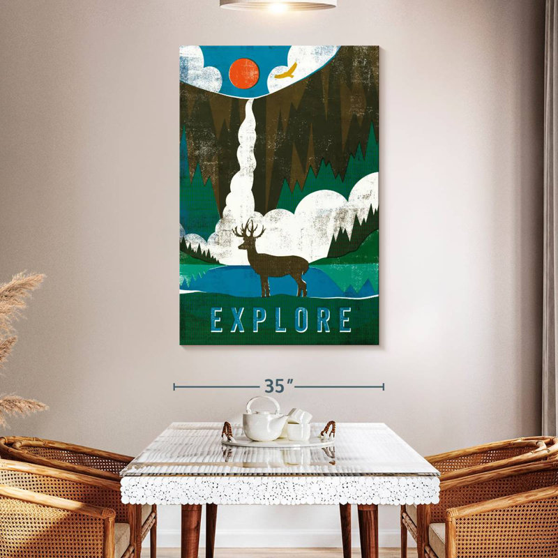 Brampt Big Sky II, 51" H x 34" W