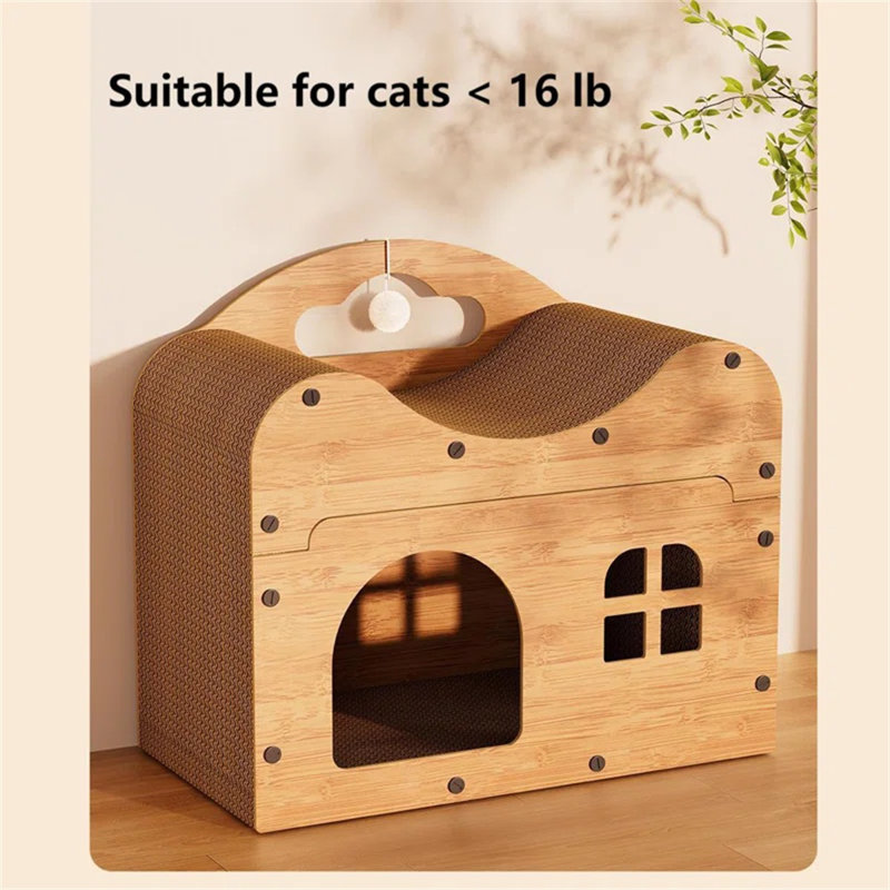 Multi-Functional Cat Scratcher Lounge Bed