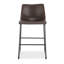 Tabouret de comptoir en similicuir 24 po Bela-1821919878