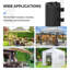 Poids du polyester noir EAGLE PEAK pour pavillon de jardin / pergola / pavillon