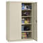 Armoire de rangement en acier Sandusky Lee P 24 po x l 46 po x H 72 po par Sandusky-38013360