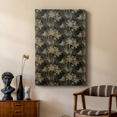 Reproduction abstraite rétro LV - galerie Cavas sur mesure