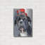 Trinx «Chien avec lunettes et chapeau 2» par Momart, art mural en métal, 12 po x 16 po-1639800456
