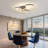 Alayaa 4 Rings Dimmable LED Flush Mount
