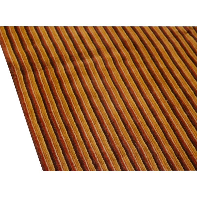 Hand Knotted Wool Area Rug in Multi