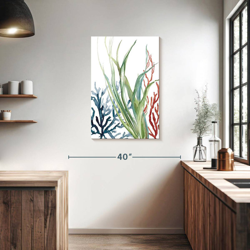 Brampt Ocean Garden II, 36" H x 24" W