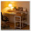 Bureau d'écriture, bureau en L