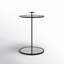 Ciro Metal & Mirrored Side Table-1074595657