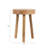 Round Mango Wood Stool
