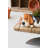  Decorative Ceramic Sleeping Beagle Planter 3" Tall