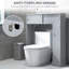 Rangement au-dessus de la toilette l 35 po x H 41 po-1041522649