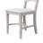 6-Piece Wood Half Round Dining Table Set Kitchen Table Set-1094515486