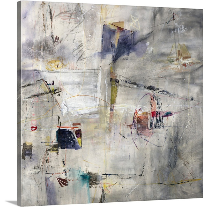 « camping », peinture sur toile, Toile tendue, H 16 po x l 16 po x P 1,25 po