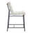 Mutsuo Upholstered Faux Leather Counter Stool with Metal Frame Chic Arm-less Counter Height Bar Stool for Coffee Bar/Kitchen Island-189656403