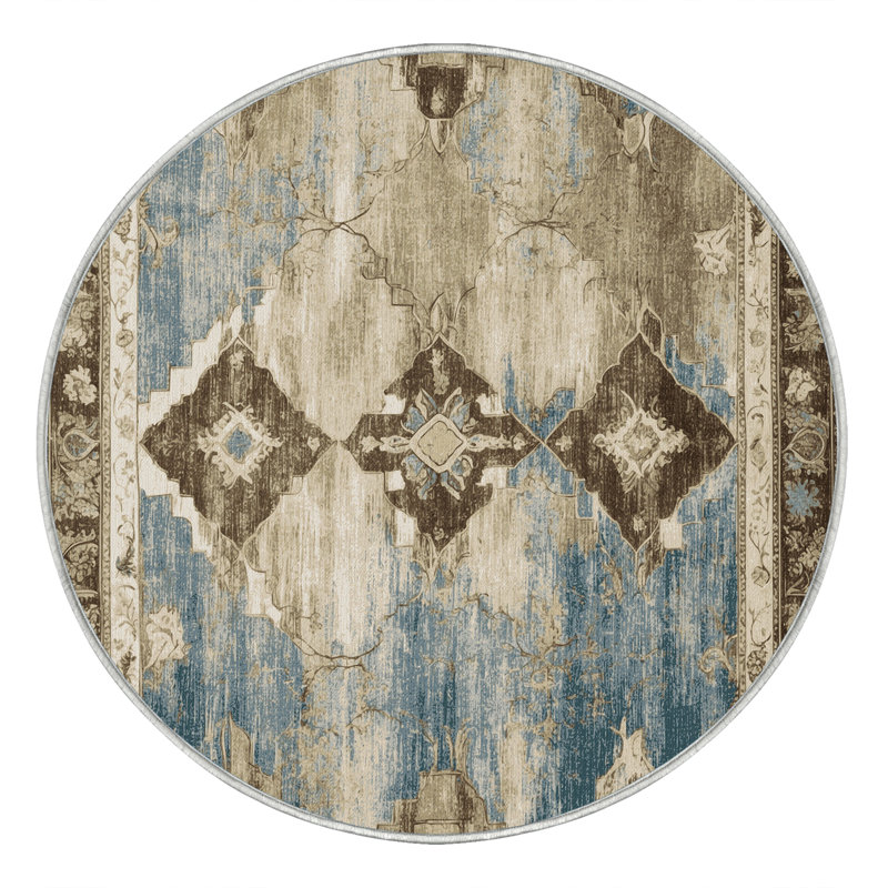 Antique Symphony Rug, Round 8'