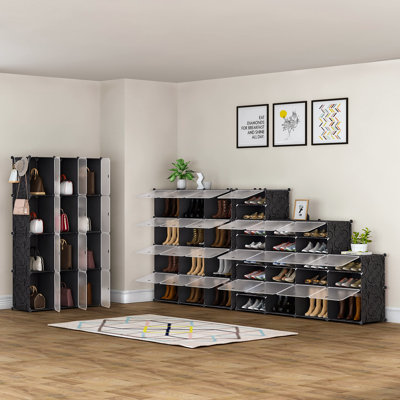 42 Pair Shoe Storage Cabinet