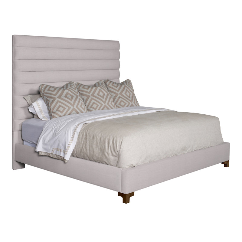 Make It Yours Upholstered Bed, Twin, Nadia Linen, Wrenn