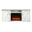 Henrik Farmhouse TV Stand with Electric Fireplace-1002400058