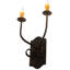 Samuel 2 - Light Candle Wall Light
