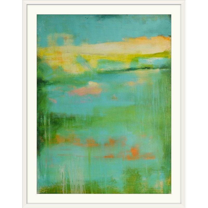 «Tranquility Bay» par Frisco, impression, H 30 po x l 24 po x P 1,25 po, Toile
