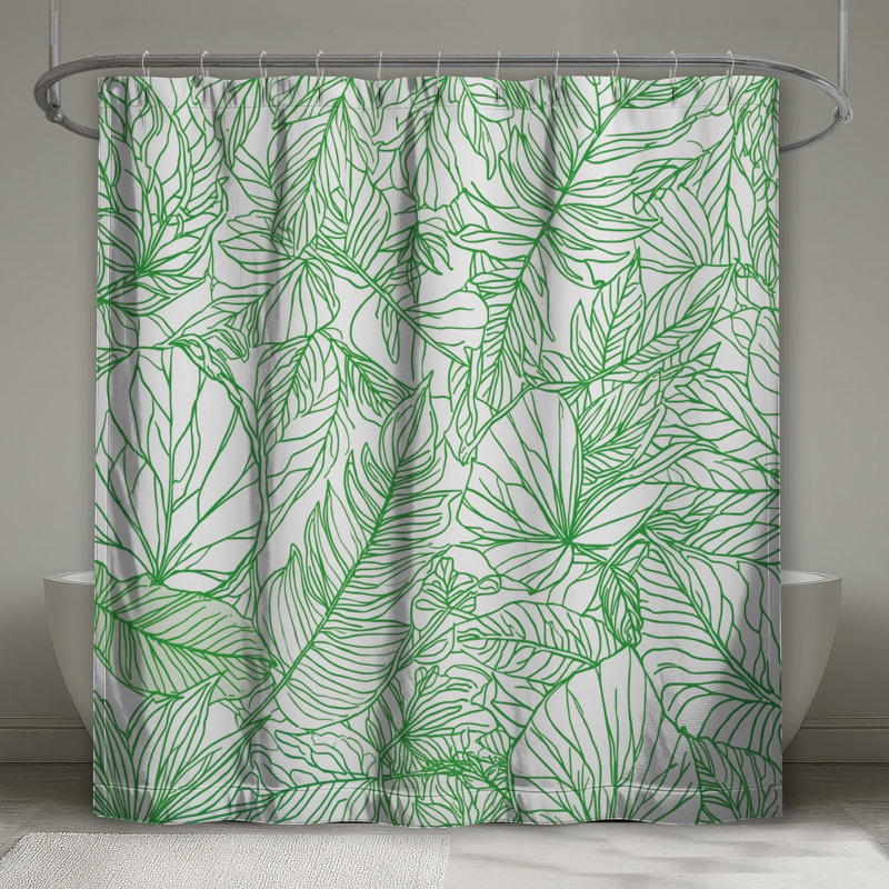 Rideaux de douche Green Line, L 70 po x H 84 po